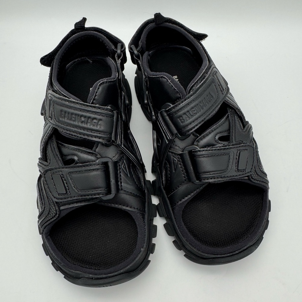 Balenciaga Track Sandals for Kids – Black – Size EU 32 / US 1 / UK 13